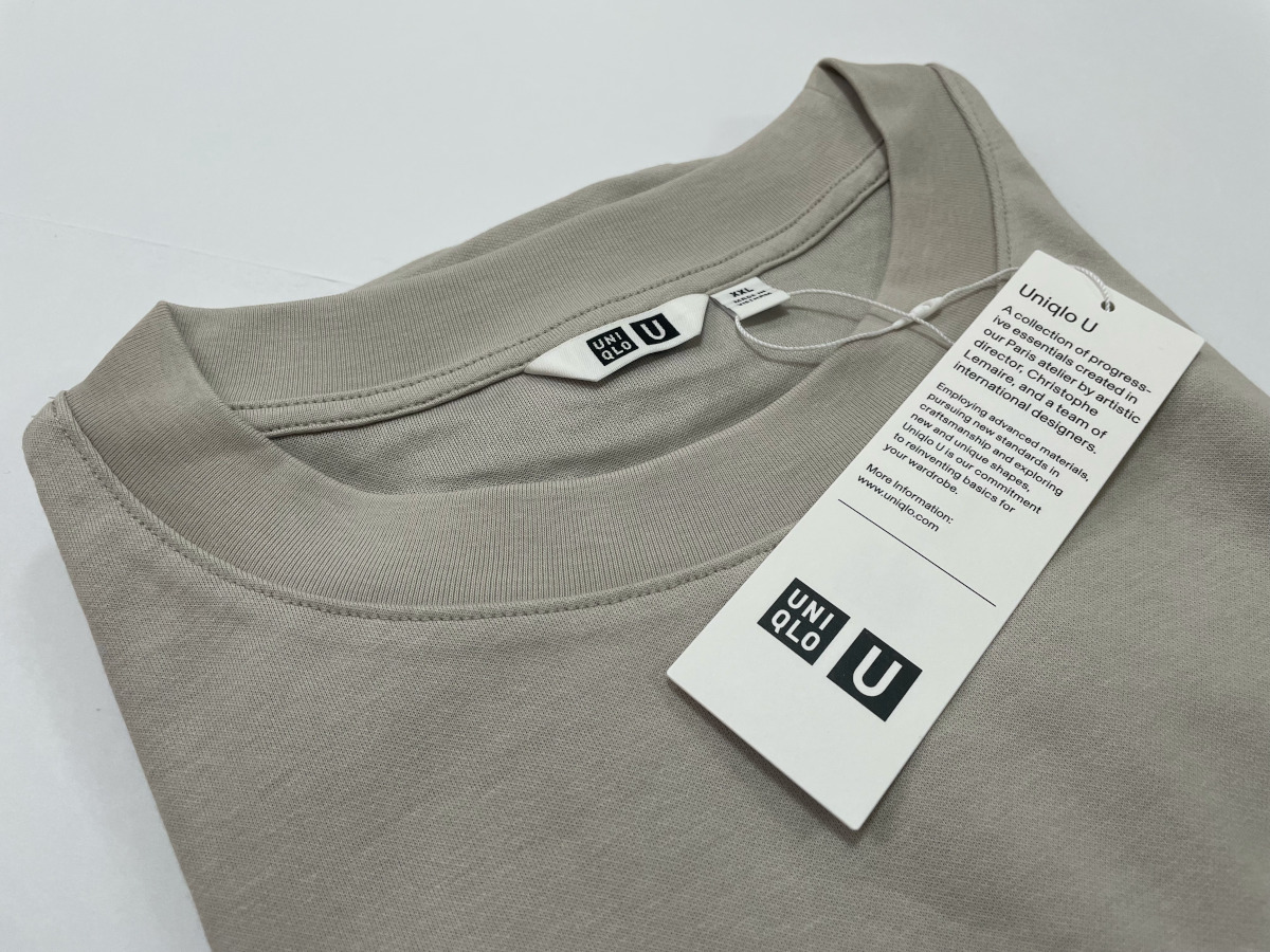 Uniqlo U 「エアリズムコットンオーバーサイズTシャツ（5分袖）」購入
